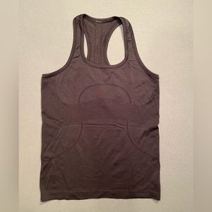 Lululemon Racerback Tank Top, black,‎ size 8